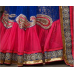 Magnificent Paisely Embroidered Lehenga Saree Magnificent Paisely Embroidered Lehenga Saree
